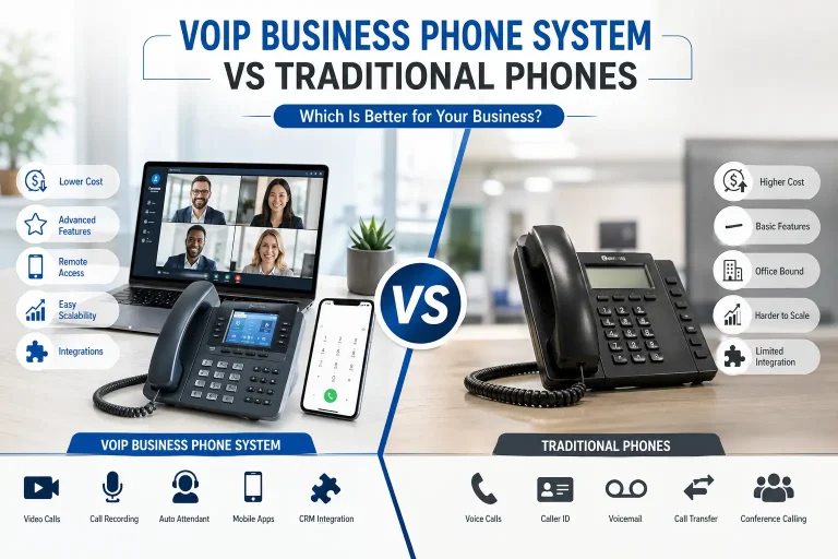 VOIP Business Phone System vs Traditional Phones