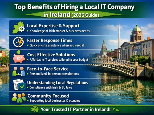 Benefits of hiring a local IT company in Ireland